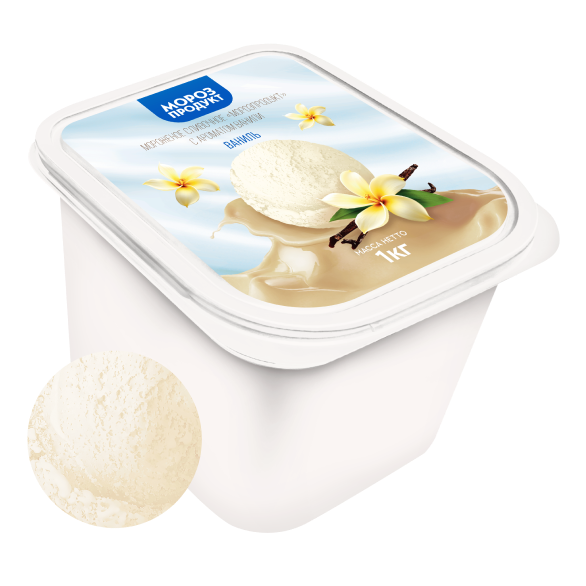 «MOROZPRODUCT» vanilla cream in ditches «MOROZPRODUCT» vanilla cream in ditches